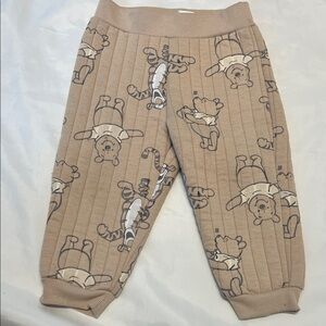 “Bundle 10/$13” Disney baby 18m Tan Winnie the Pooh girl boy Jogger Pants